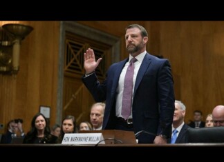 Senate Confirms Mullin to DHS Role, Raising Alarms Over His Anti-LGBTQ+ Record and Past Conduct