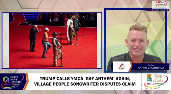 Trump Calls YMCA ‘Gay Anthem’ Again, Village People Songwriter Disputes Claim and Rejects Label