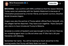 Melania Trump’s Epstein Denial Raises Questions on Its Intent and Timing