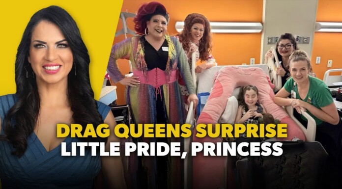 Drag Queens Surprise Little Pride, Princess