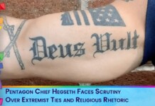 Pentagon Chief Hegseth Faces Scrutiny Over Extremist Ties and Religious Rhetoric