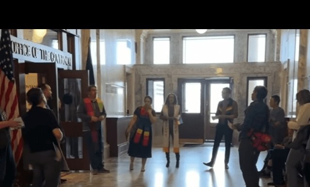Six Arrested In Idaho Capitol Sit-In Protesting Trans Bathroom Law Set To Take Effect July