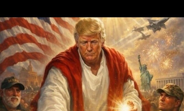 Trump Deletes AI Jesus Image After Backlash From Christian Right, Exposing MAGA Divide