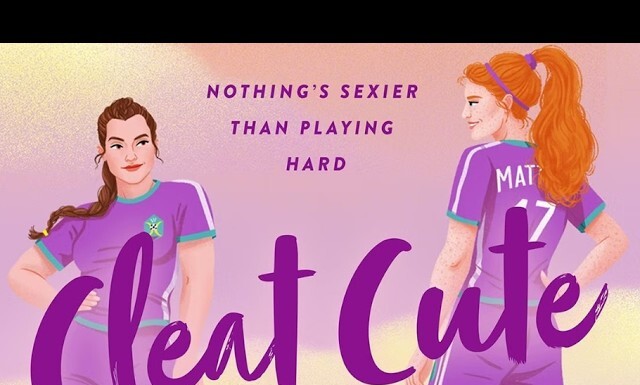 Amazon MGM Studios Developing Sapphic Football Series Playing the Field With Megan Rapinoe Two female athletes in purple uniforms stand on a gradient background; large purple script reads 'Eat Cute' with the slogan 'Nothing's sexier than playing hard' above.
