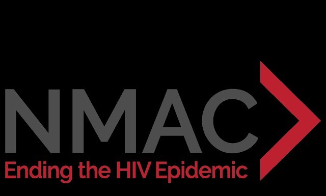 Anonymous Letter Alleges Leadership Crisis at National Minority AIDS Council Perez Hilton Finds God, Says Sorry Half of Transgender People Experience Financial Abuse NMAC logo on black background with the slogan 'Ending the HIV Epidemic' in red and a red chevron to the right.