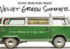 Poster for Kutumba Theatre Project showing a green VW van with rainbow window stripe and text 'It all began in a VW van...'