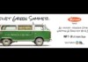 Promotional poster with a green VW van and rainbow stripe; text reads ‘Velvet Green Summer’ and show details for May 7–24 at Empire Stage (comedy).