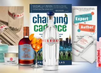 Father’s Day Gift Guide 2026 – Over 20 items I think your Father’s will Love Collage of assorted consumer products including vodka bottles, cosmetics, and a central bottle, with a city book cover in the background.