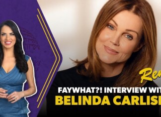 Promotional video thumbnail: two women, one in a blue dress on the left and a close-up portrait on the right, with a purple geometric panel in between and bold 'Remix' text at the bottom right.