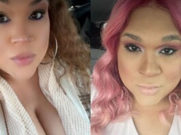 Brooklyn Man Charged in Fatal Stabbing of Trans Girlfriend. HRC Says Such Violence Is Widespread Two women pose for a side-by-side selfie: left with curly hair and large hoop earrings, right with pink hair and bold makeup.