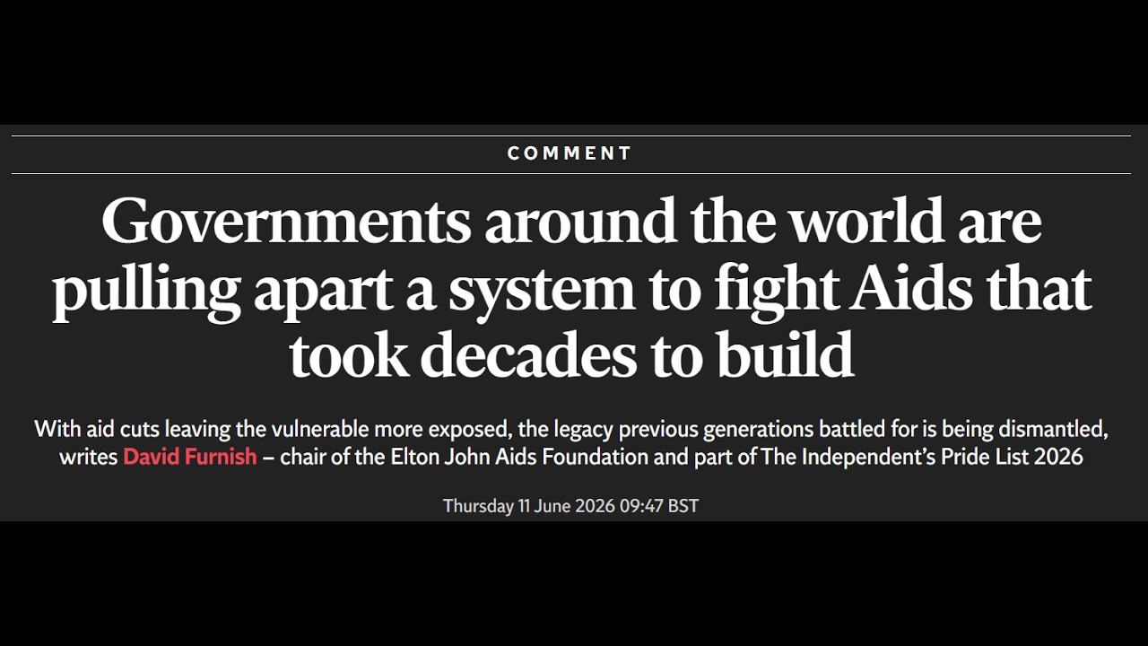 Headline: Governments worldwide are pulling apart a system to fight AIDS that took decades to build.