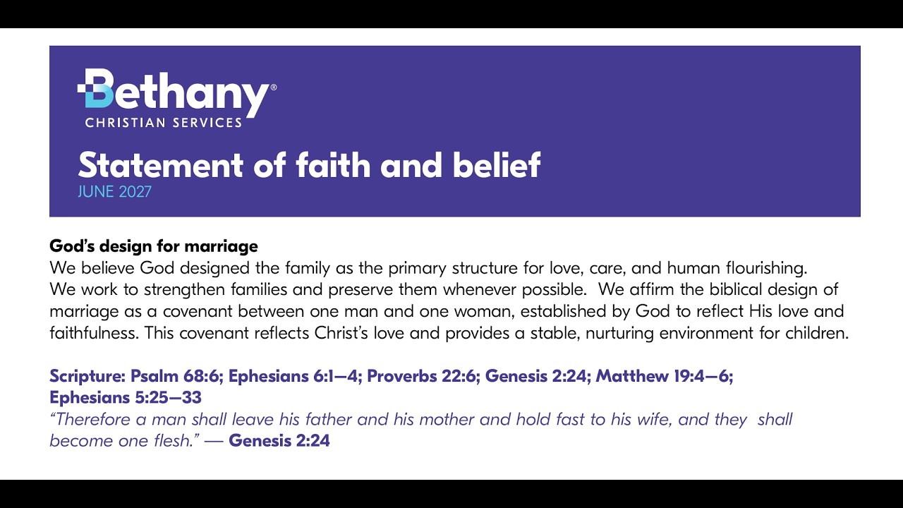 Policy Reversal: Bethany Christian Services Restores Ban on LGBTQ+ Parents
