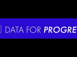 Data for Progress logo on a blue banner: white bar chart icon beside the text DATA FOR PROGRESS