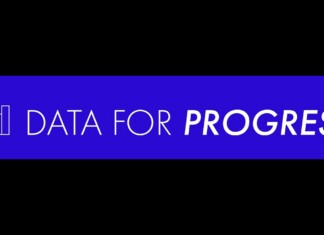 Data for Progress logo on a blue banner: white bar chart icon beside the text DATA FOR PROGRESS