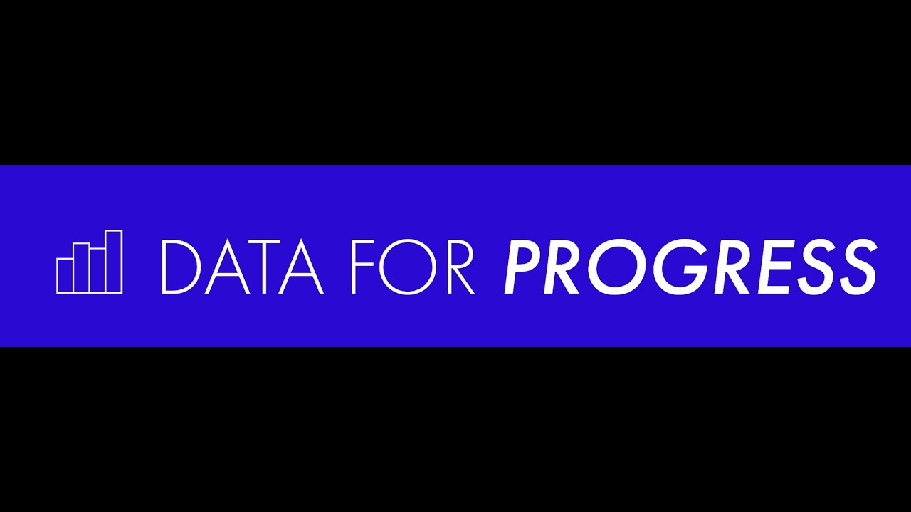 Data for Progress logo on a blue banner: white bar chart icon beside the text DATA FOR PROGRESS