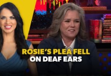 Thumbnail: smiling woman on a yellow panel left, and a talk-show guest speaking on the right with a bold caption about Rose's plea fell on deaf ears.